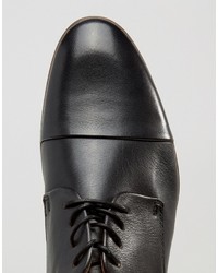 Chaussures derby en cuir noires Aldo