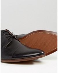 Chaussures derby en cuir noires Aldo