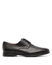 Chaussures derby en cuir noires Salvatore Ferragamo