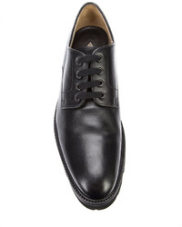 Chaussures derby en cuir noires Paul Andrew