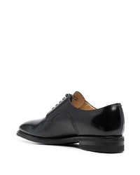 Chaussures derby en cuir noires Bally