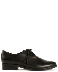 Chaussures derby en cuir noires Seychelles