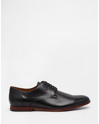 Chaussures derby en cuir noires Aldo