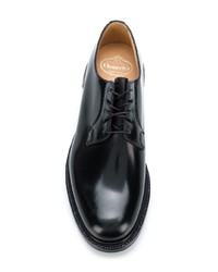 Chaussures derby en cuir noires Church's