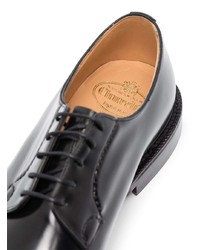 Chaussures derby en cuir noires Church's