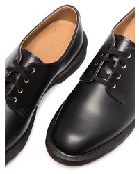 Chaussures derby en cuir noires Dr. Martens