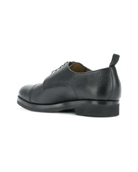 Chaussures derby en cuir noires Societe Anonyme