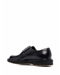 Chaussures derby en cuir noires Barrett