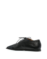 Chaussures derby en cuir noires Marsèll