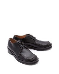 Chaussures derby en cuir noires JW Anderson