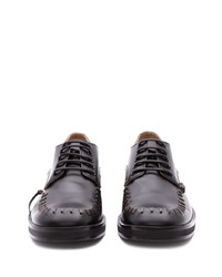 Chaussures derby en cuir noires JW Anderson