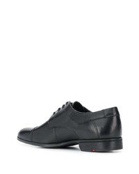 Chaussures derby en cuir noires Lloyd