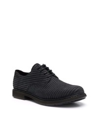 Chaussures derby en cuir noires Camper