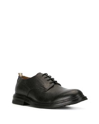 Chaussures derby en cuir noires Officine Creative