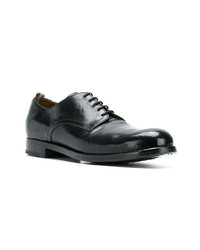 Chaussures derby en cuir noires Officine Creative