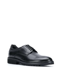 Chaussures derby en cuir noires Karl Lagerfeld