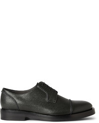 Chaussures derby en cuir noires Lanvin