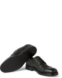 Chaussures derby en cuir noires Lanvin