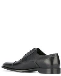 Chaussures derby en cuir noires Dolce & Gabbana