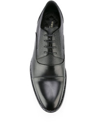 Chaussures derby en cuir noires Dolce & Gabbana