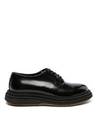 Chaussures derby en cuir noires The Antipode