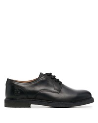 Chaussures derby en cuir noires Timberland