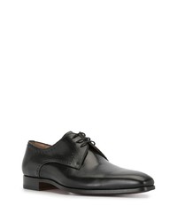 Chaussures derby en cuir noires Magnanni