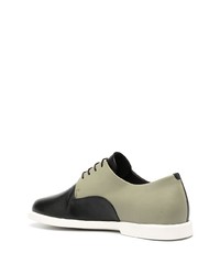 Chaussures derby en cuir noires Camper