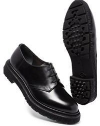 Chaussures derby en cuir noires Adieu Paris