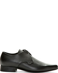 Chaussures derby en cuir noires Underground