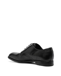 Chaussures derby en cuir noires Dolce & Gabbana