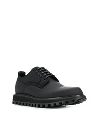 Chaussures derby en cuir noires Dolce & Gabbana