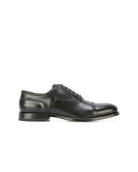 Chaussures derby en cuir noires W.Gibbs