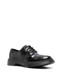 Chaussures derby en cuir noires Camper