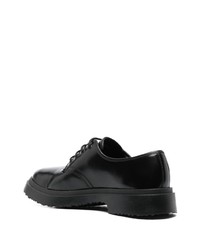 Chaussures derby en cuir noires Camper