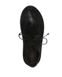 Chaussures derby en cuir noires Marsèll