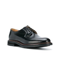 Chaussures derby en cuir noires Church's