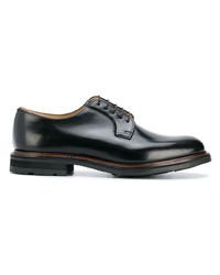 Chaussures derby en cuir noires Church's