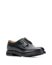 Chaussures derby en cuir noires Church's