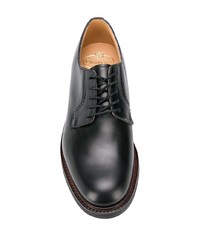 Chaussures derby en cuir noires Church's