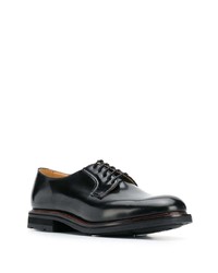 Chaussures derby en cuir noires Church's