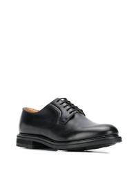 Chaussures derby en cuir noires Church's