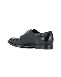 Chaussures derby en cuir noires Officine Creative