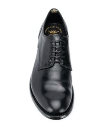 Chaussures derby en cuir noires Officine Creative