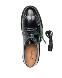 Chaussures derby en cuir noires Off-White
