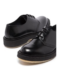 Chaussures derby en cuir noires Adieu Paris