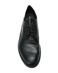 Chaussures derby en cuir noires Damir Doma