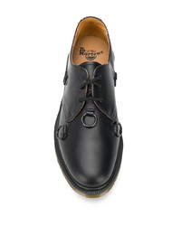 Chaussures derby en cuir noires Dr. Martens