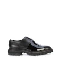 Chaussures derby en cuir noires Yang Li