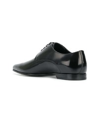 Chaussures derby en cuir noires Dolce & Gabbana